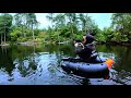 Float Tube Fishing on a Hidden Loch in Scotland