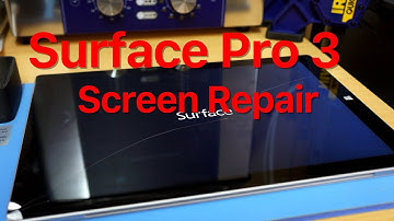 Surface Pro 3 Screen Replacement, Start to Finish