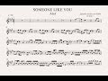 SOMEONE LIKE YOU:  (flauta, violín, oboe...) (partitura con playback)