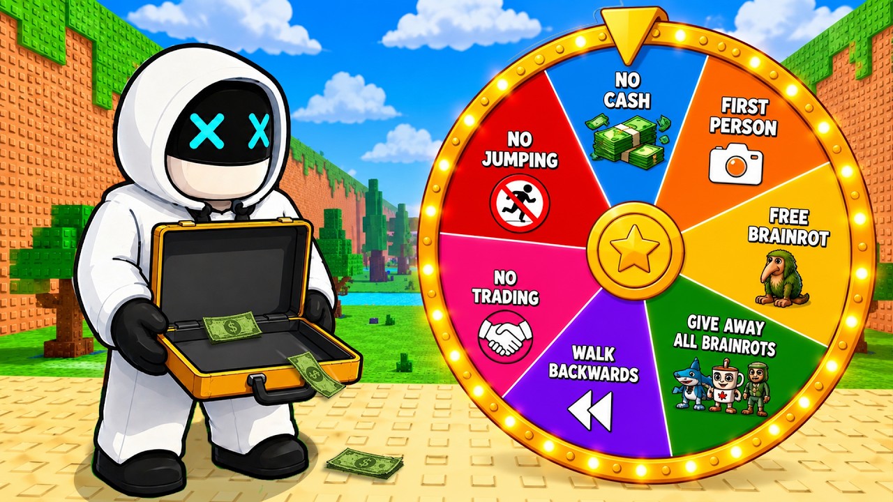 Wheel Decides EVERYTHING in Kick A Lucky Block..
