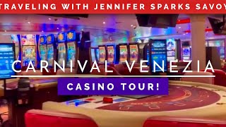 Carnival Venezia casino tour!