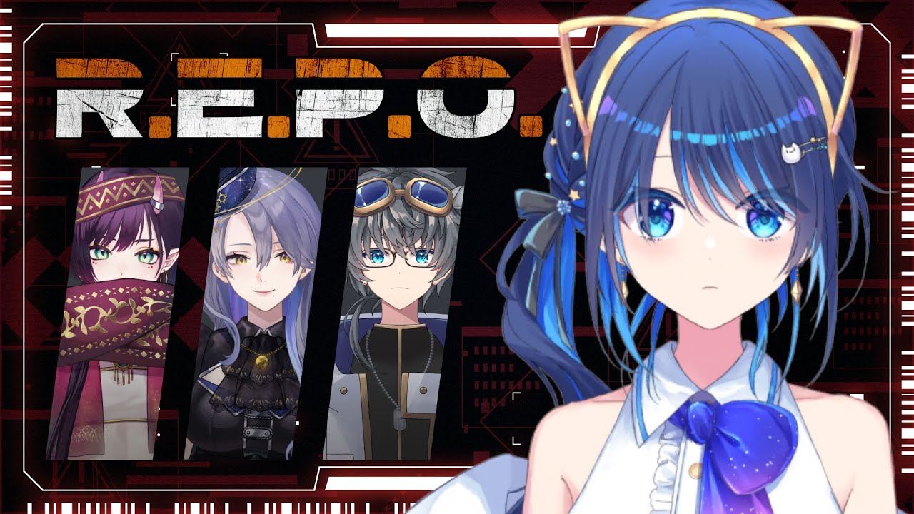 【R.E.P.O.】宝探し【汐張神奈視点￤花宵凛桜、皇黒夢、あしべ噛む￤#汐のアトリエ 】