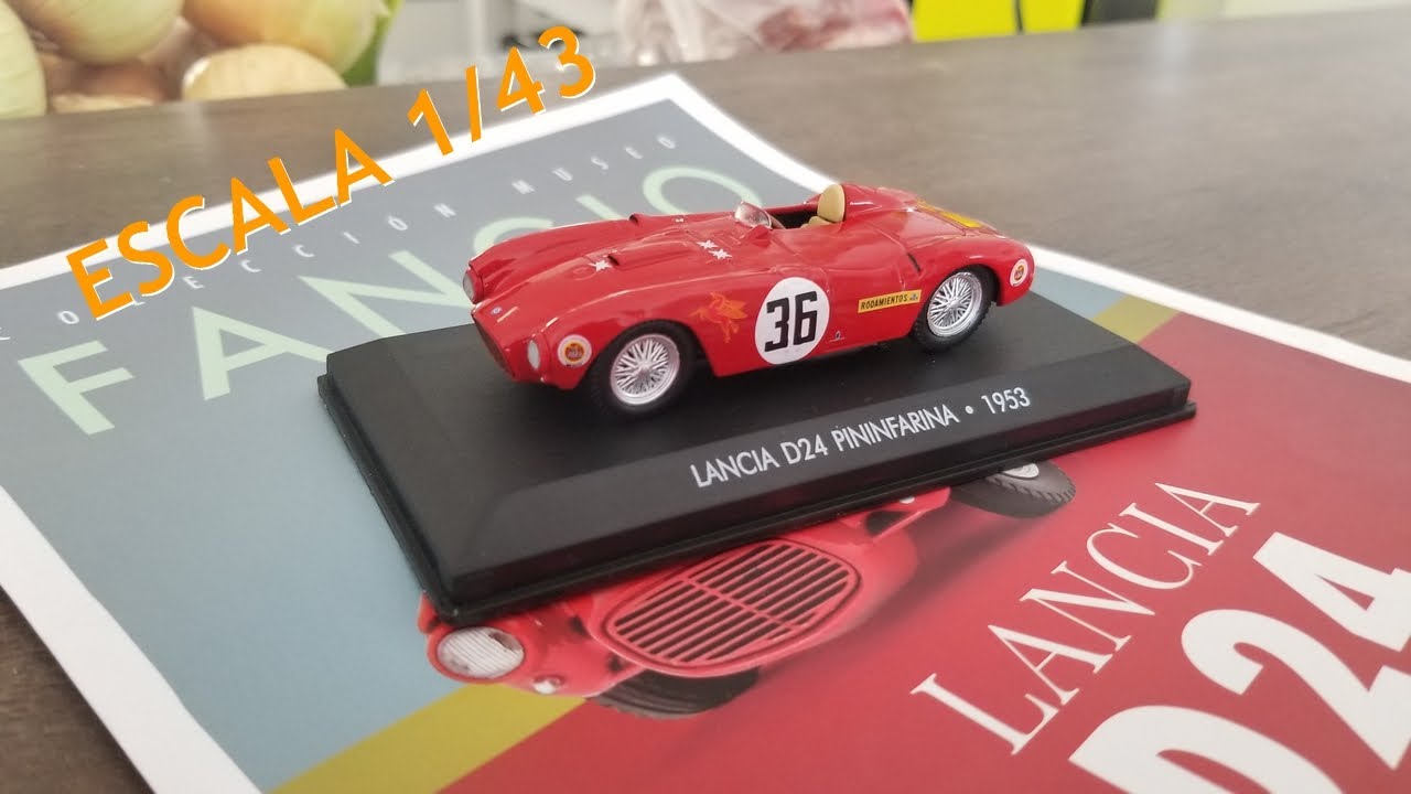 LANCIA D24 N°36 PANAMERICANA 1954 FANGIO PROVENCE MOULAGE 1:43 1er