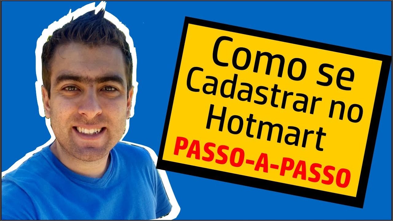Como se Cadastrar no Hotmart - Passo A Passo - YouTube