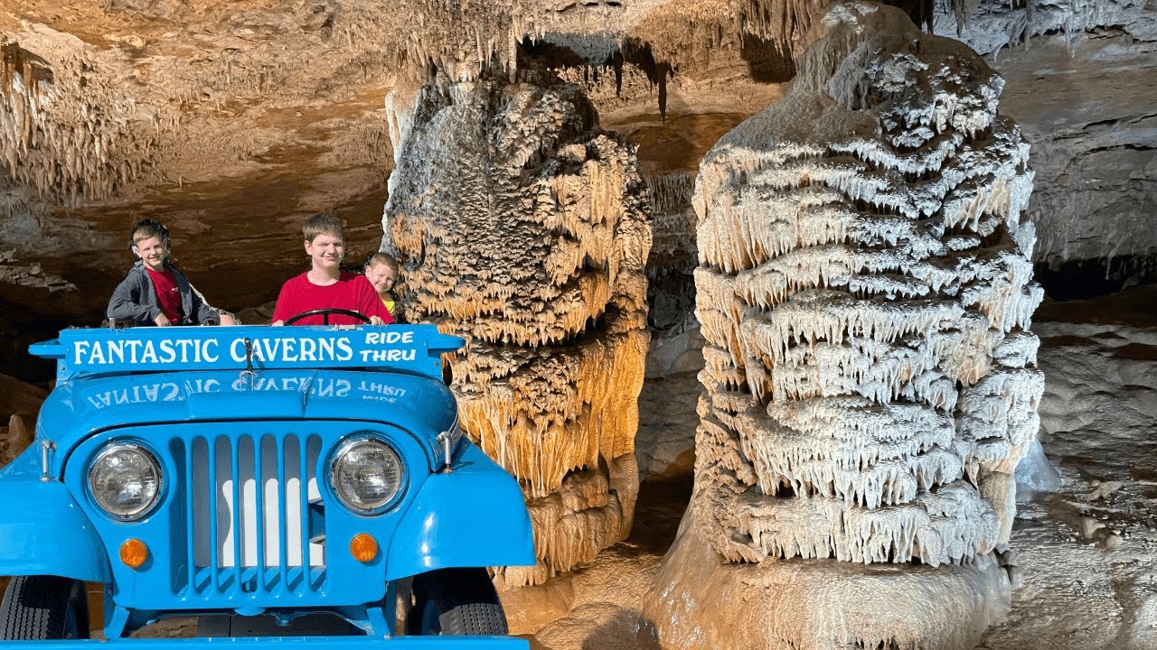 Family fun in springfield missouri fantastic caverns a unique cave