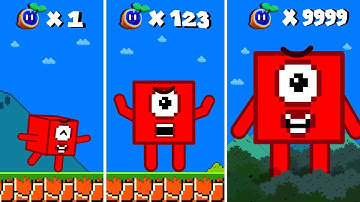 Finish The Pattern? Every Seed Makes Shapeblock 1 Size INCREASE in Mario Maze | Biggest Block!