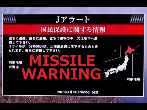 Missile Warning in Japan