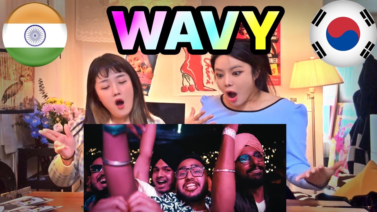 Korean girls react to the full swag of Punjabi mv🇮🇳😎🇰🇷#karanaujla #wavy