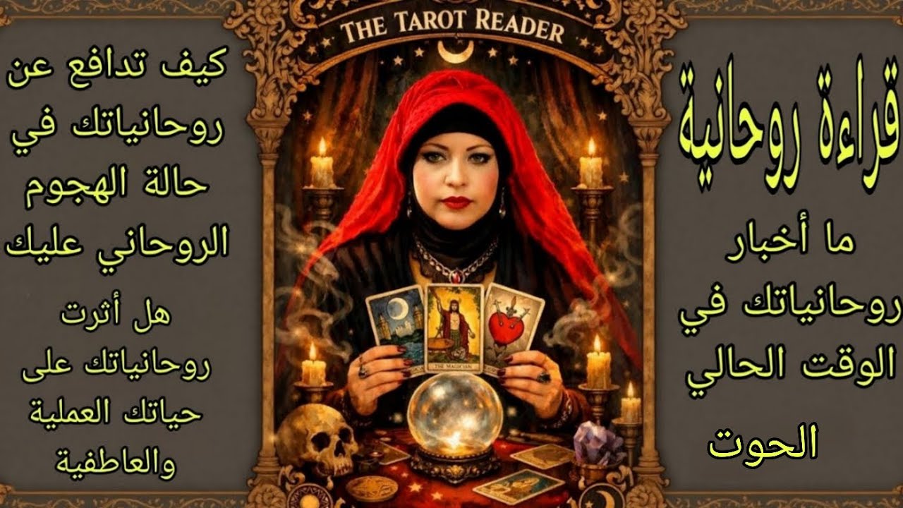 تاروت برج الحوت♓️روحانياتك وأحوالها حالياً وهل روحانياتك عائق في عملك و علاقاتك كيف تحمي روحانياتك