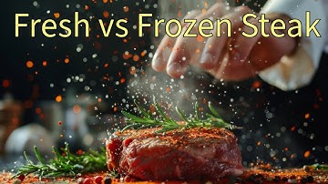 Steak Experiment - FROZEN Steak vs FRESH Steak - Which is BEST? @MoaiFriends  #steak #grilled