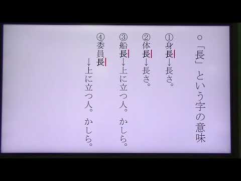 小３国語 東京書籍 漢字の表す意味 Youtube