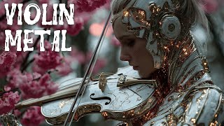 SYMPHONIC CYBERPUNK METAL + VIOLIN - Data Stream Anthem | Epic Sci-Fi Music