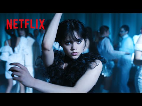 自ら振り付け - ウェンズデーのクセ強ダンスシーン | ウェンズデー | Netflix Japan