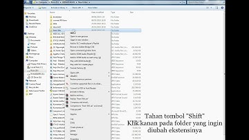 MERUBAH EKSTENSI BEBERAPA FILE DALAM FOLDER DENGAN CMD  tex to  STY