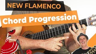basic new flamenco chord progression | spanish flamenco guitar lesson