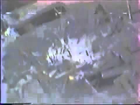 Чернобыль Редкие кадры расколённого реактора.