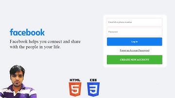 Facebook Login Page Clone