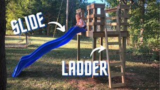 Installing the Slide and Ladder! | DIY Playground Build Ep. 7