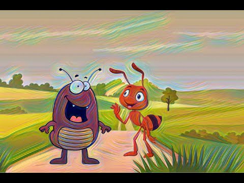 რწყილი და ჭიანჭველა - მრავალხმიანი ილუსტრირებული ზღაპარი #საბავშვო #გასართობი #ქართულად #georgian