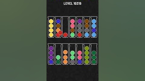Ball Sort Puzzle Level 10319 / Ball Sort Color Puzzle Level 10319 / Water Sort Puzzle Level 10319