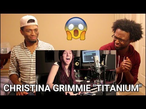 Christina Grimmie - Titanium by David Guetta ft. Sia | REACTION |