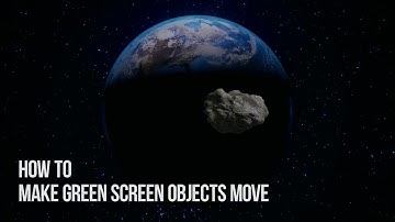 Lifehack: green screen objects in motion