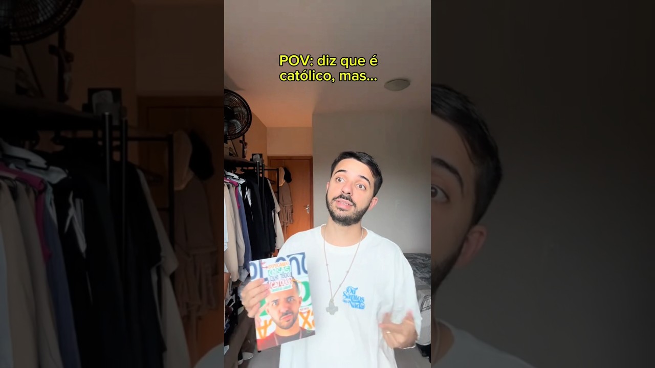 POV: diz que é católico, mas… IHHHH 🏃🏻💨