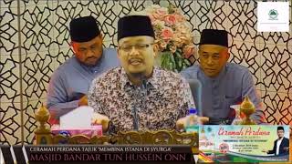 Ustaz Dato Mohd Kazim Elias : Membina Istana Di Syurga