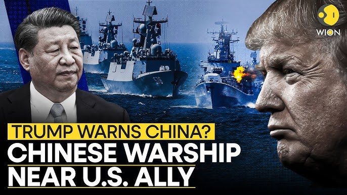 Trump Warns China: Live Fire Drills By Deadly Chinese Warships Rattles  Australia, US Allies | LIVE - YouTube