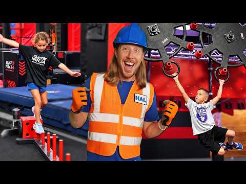 🥷Can Handyman Hal take on a Ninja Obstacle Course? | Beast Ninja Adventure
