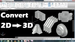 AutoCAD Basic Commands To Convert 2D Into 3D Object - Easy & Smart Steps - Durasi: 7.01. 