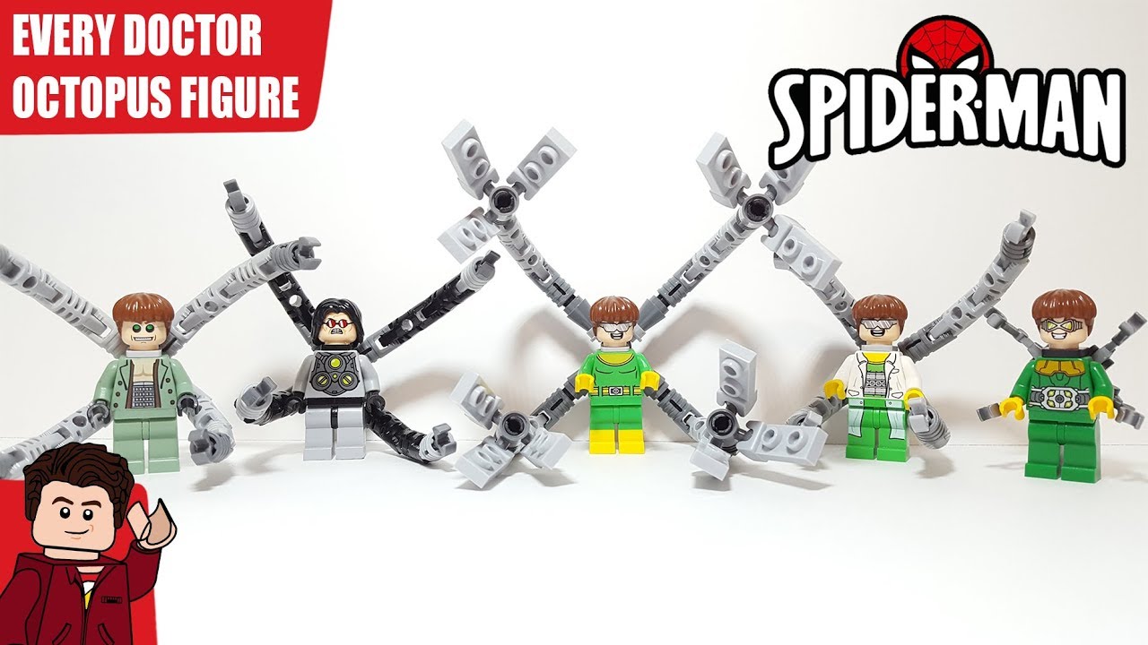 EVERY LEGO Doc Ock Minifigure (In Collection) - YouTube