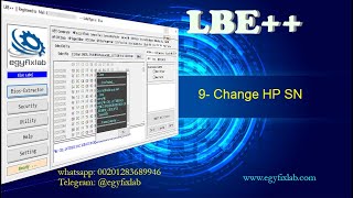 Change any HP laptop Serial Number