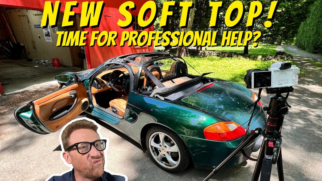 New Soft Top For Porsche Boxster! PART ONE! The Removal! 