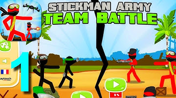 Stickman Army : Team Battle Walkthrough Part 1 / Android Gameplay HD #pryszardgaming
