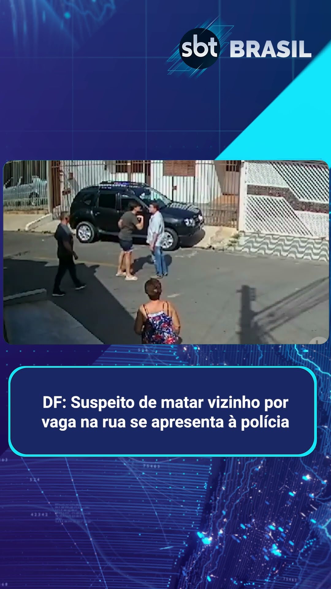 Briga entre vizinhos: comerciante acusado de morte se entrega à polícia  | SBT Brasil (07/02/25)