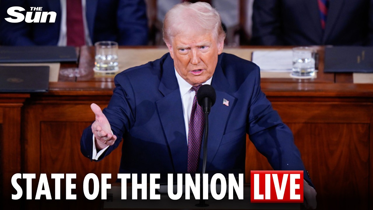 LIVE: Donald Trump unleashes fiery 2026 State of the Union address