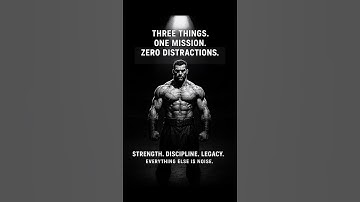 three things one mission zero distraction #shorts #ytshorts #viralshort #motivation #quotes