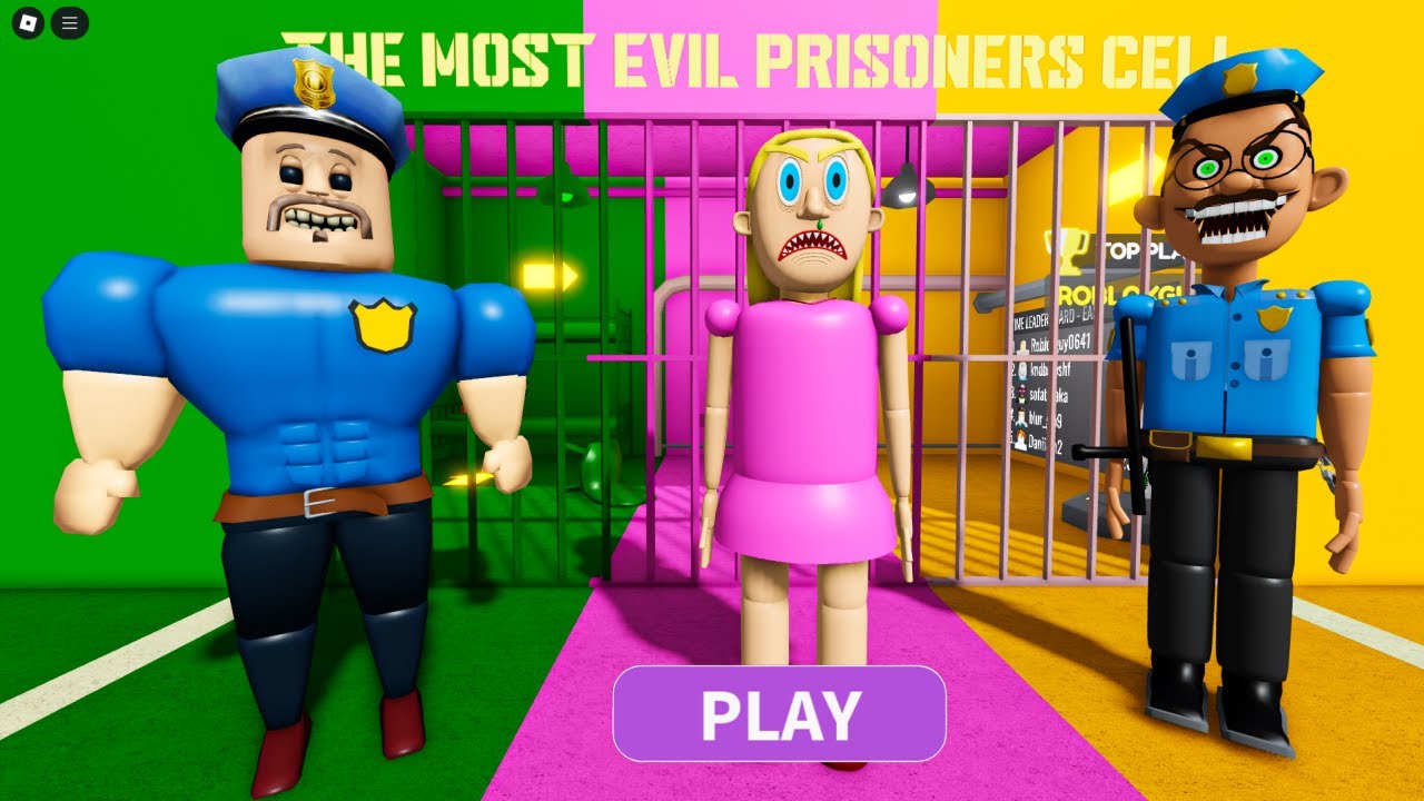 BORRY VS EVIL MOM VS POLICE COP? OBBY Full Gameplay 