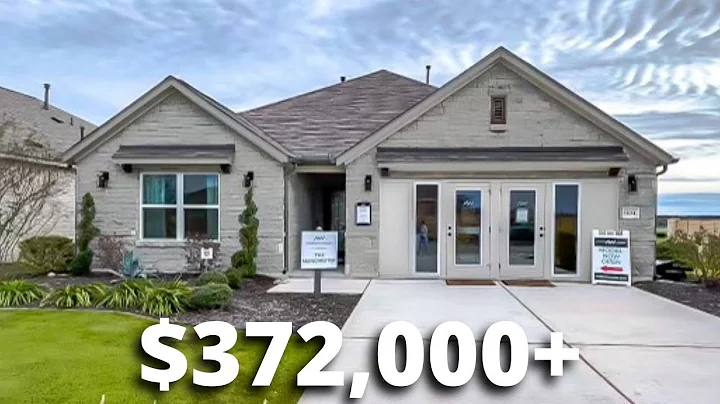 BRAND NEW ONE STORY MODEL HOUSE TOUR NEAR AUSTIN T...