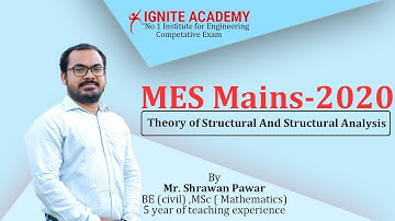 TOS+SA | Lecture No-03 | Fundamental Of SA & TOS | By Mr Shrawan Pawar | MES Mains-2020