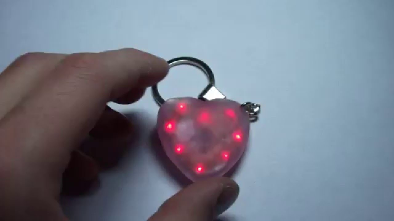 Светодиодное сердце - YouTube