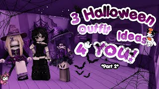 3 *HALLOWEEN* outfit ideas in adopt me! Part 2