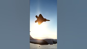 F-22 trolling russian tanker | DCS