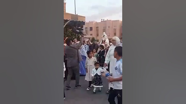 العرس المراكشي  الله يكمل بالخير.  العريس زرروه فلوس ماشاء الله