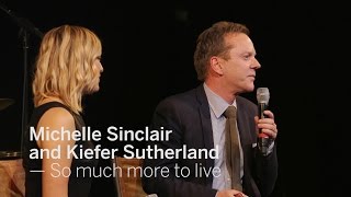 Famous MICHELLE SINCLAIR AND KIEFER SUTHERLAND So much more to live | TIFF 2016 Wealth