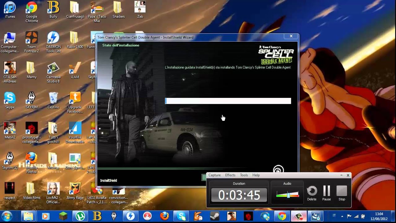 come scaricare e installare splinter cell blacklist pc ita