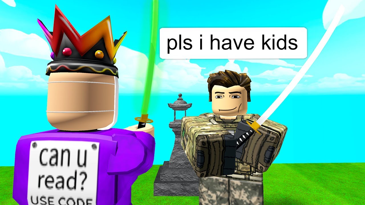 I Used The BEST Weapon On Players In Roblox Zo YouTube