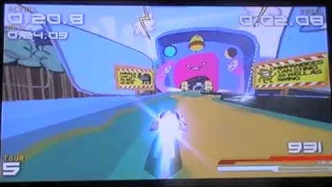 WIPEOUT PURE - speedlap phantom burgertown sub 23.XX