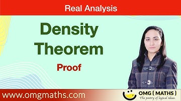 Density theorem | Between any two real numbers there exist a rational number | Calculus | Bsc.